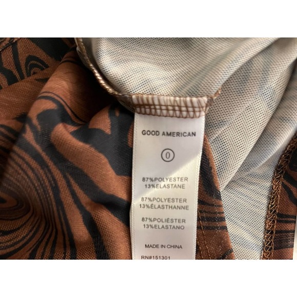 Nwt Good American mesh crop top size 0 - Picture 4 of 7